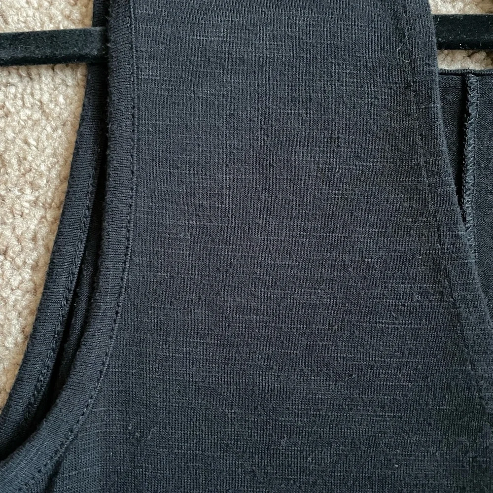 J Crew Black Sleeveless Top